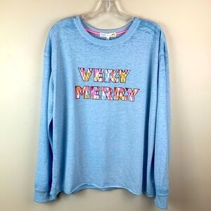 C&C California Very Merry Long Sleeve Tee NWT